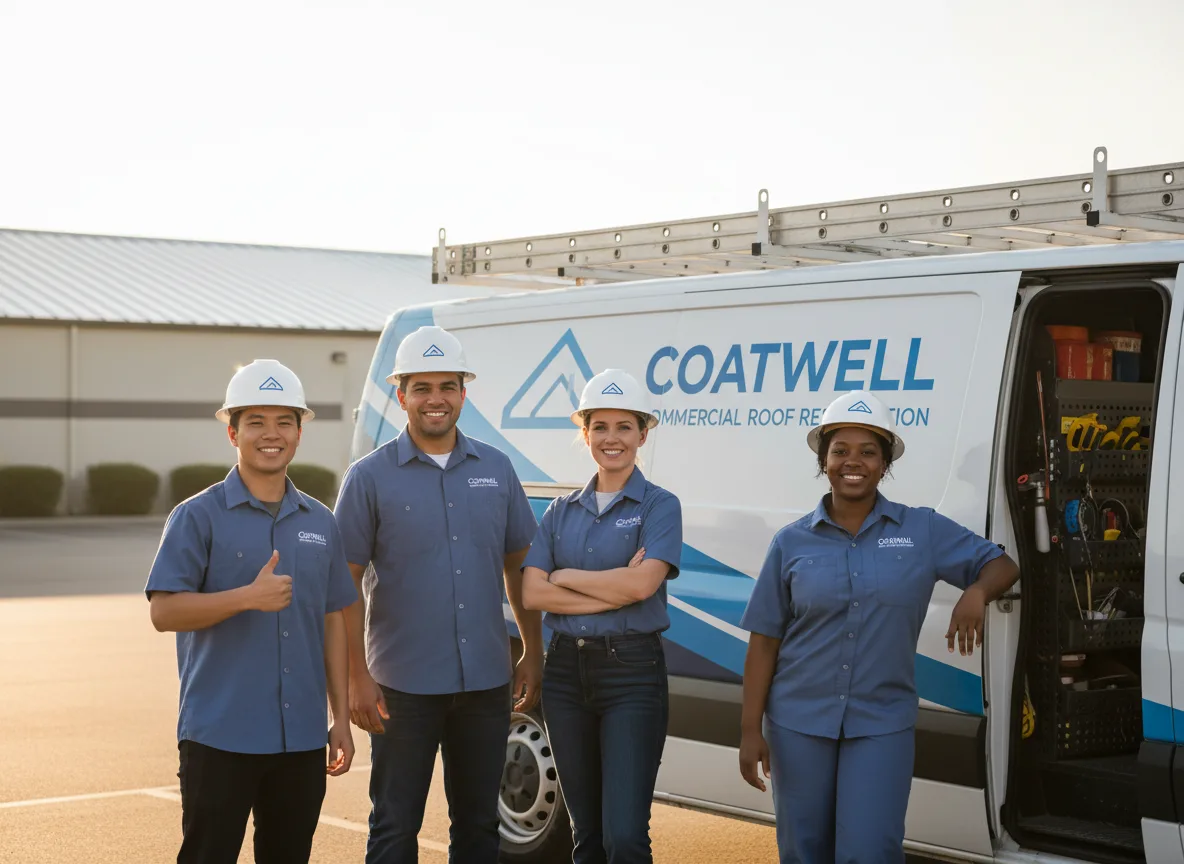 Commercial roof coating company in Milledgeville, IL